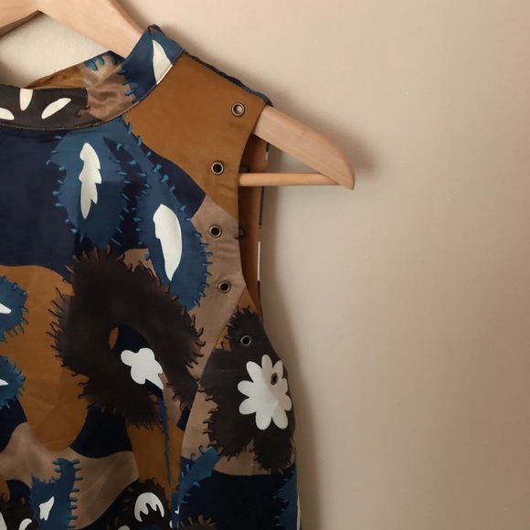 Moon River Floral Print Dress - Picture 2 of 3
