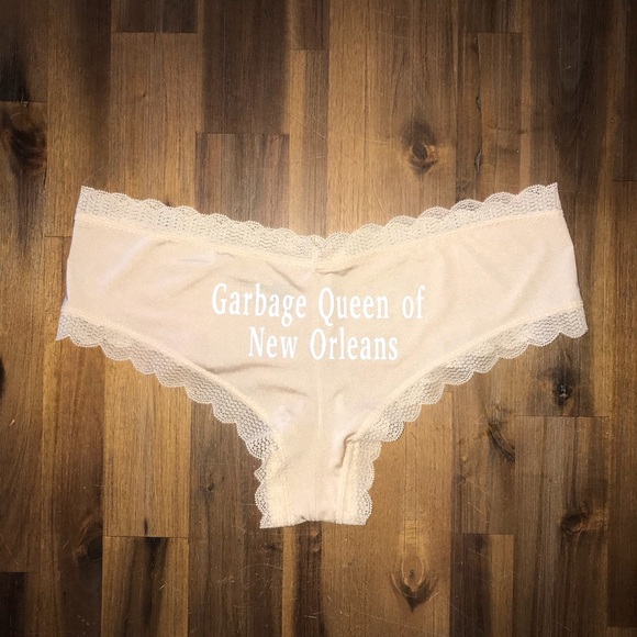 Customize your own ivory lace cheeky panty - Picture 4 of 4