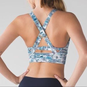 lululemon athletica Tops - Lululemon Pure Practice Bra in Blurry Belle 4 lululemon athletica Tops - Lululemon Pure Practice Bra in Blurry Belle 4
