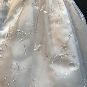 0-3 Months Girls Christening Dress