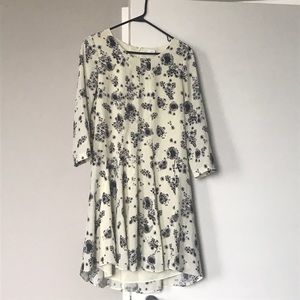 Club Monaco ruffle dress