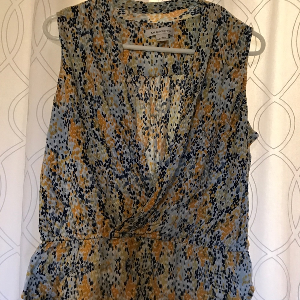 Cute dotted print top from Liz Claiborne