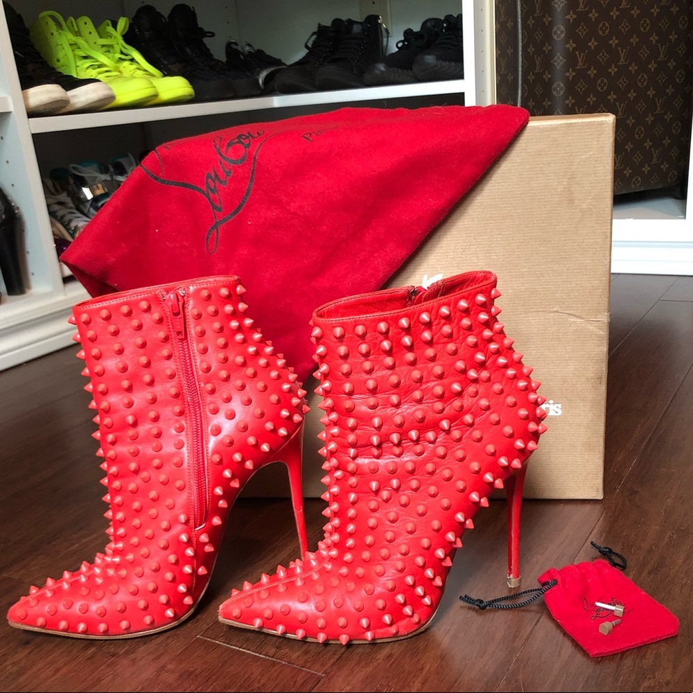 Christian Louboutin Snakilta 120 Nappa Pumps - Picture 2 of 8