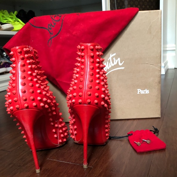 Christian Louboutin Snakilta 120 Nappa Pumps - Picture 3 of 8