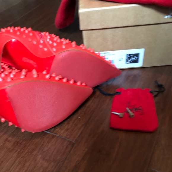 Christian Louboutin Snakilta 120 Nappa Pumps - Picture 7 of 8