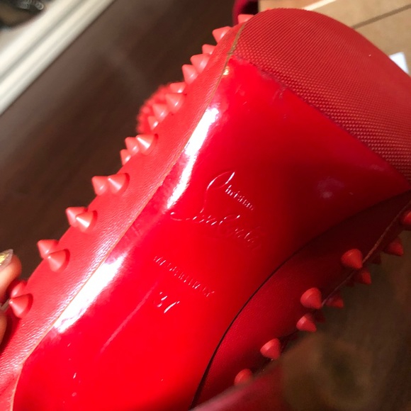 Christian Louboutin Snakilta 120 Nappa Pumps - Picture 8 of 8