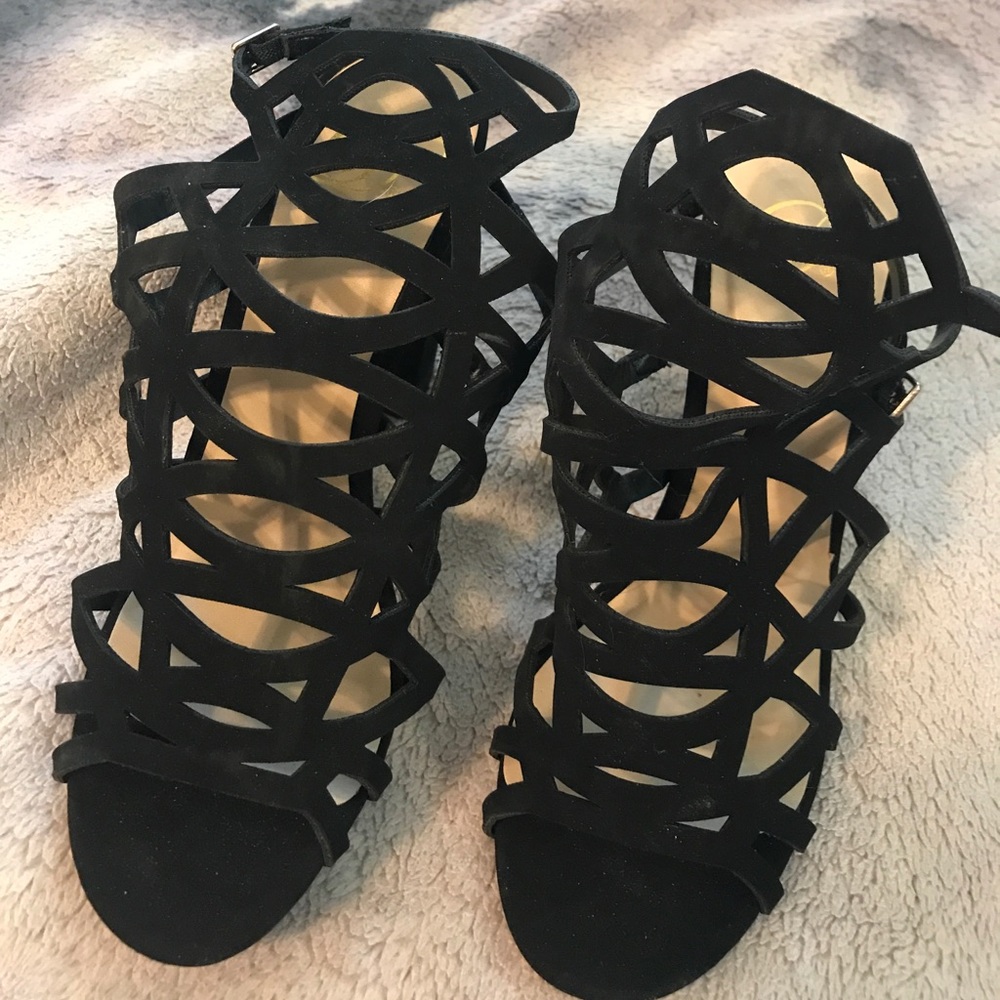 Black high heel