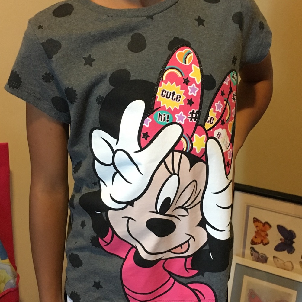 Girls Miney Mouse T-Shirt