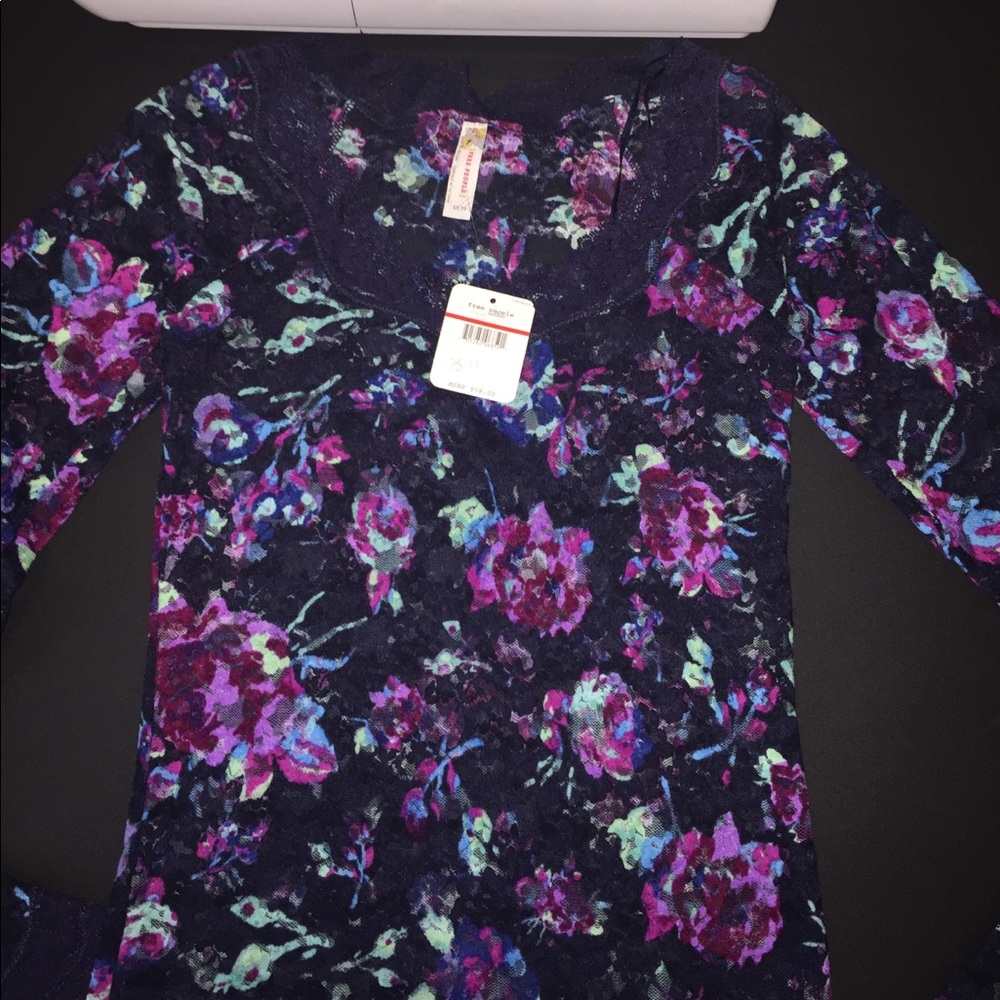 Free people lace shirt