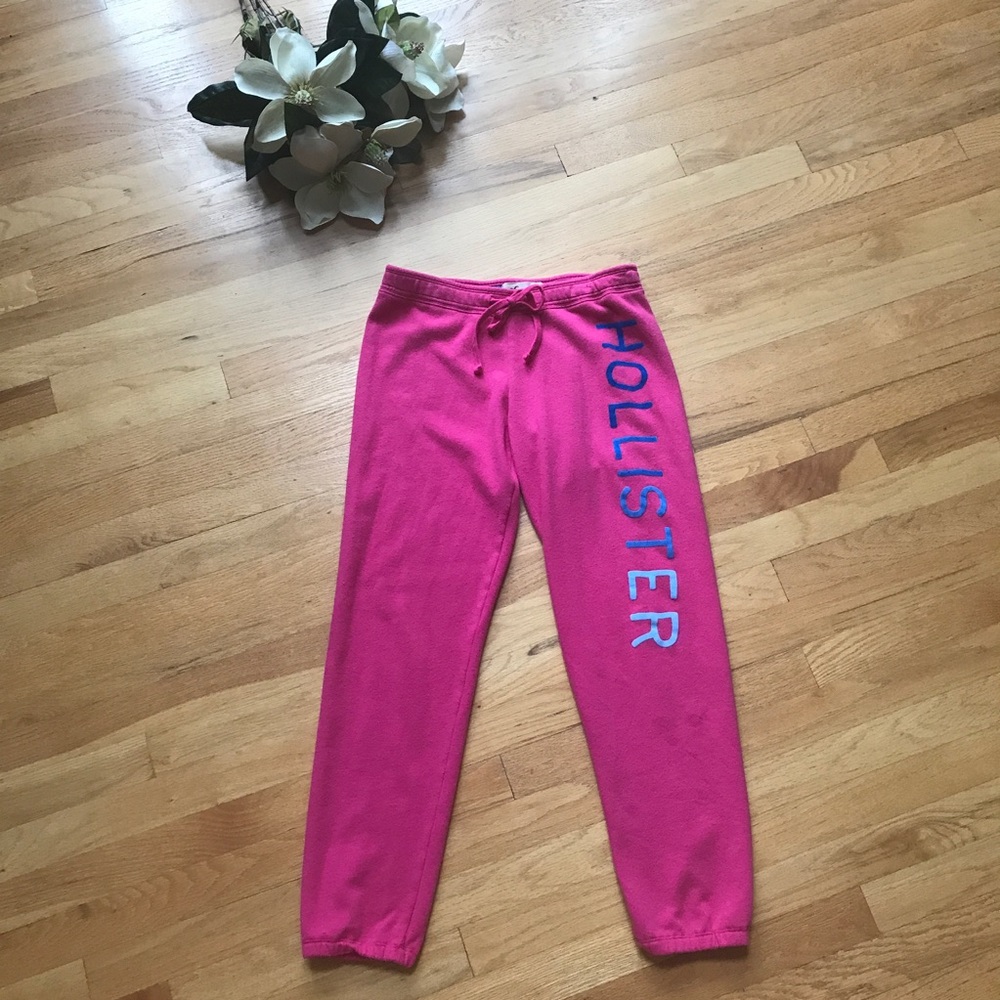 Pink Hollister Joggers