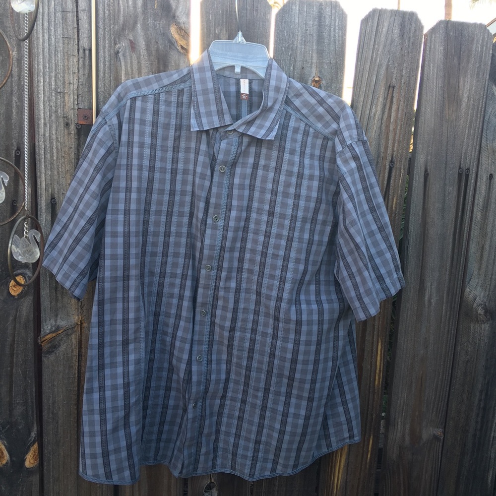 💰Transcript Men's button down shirt