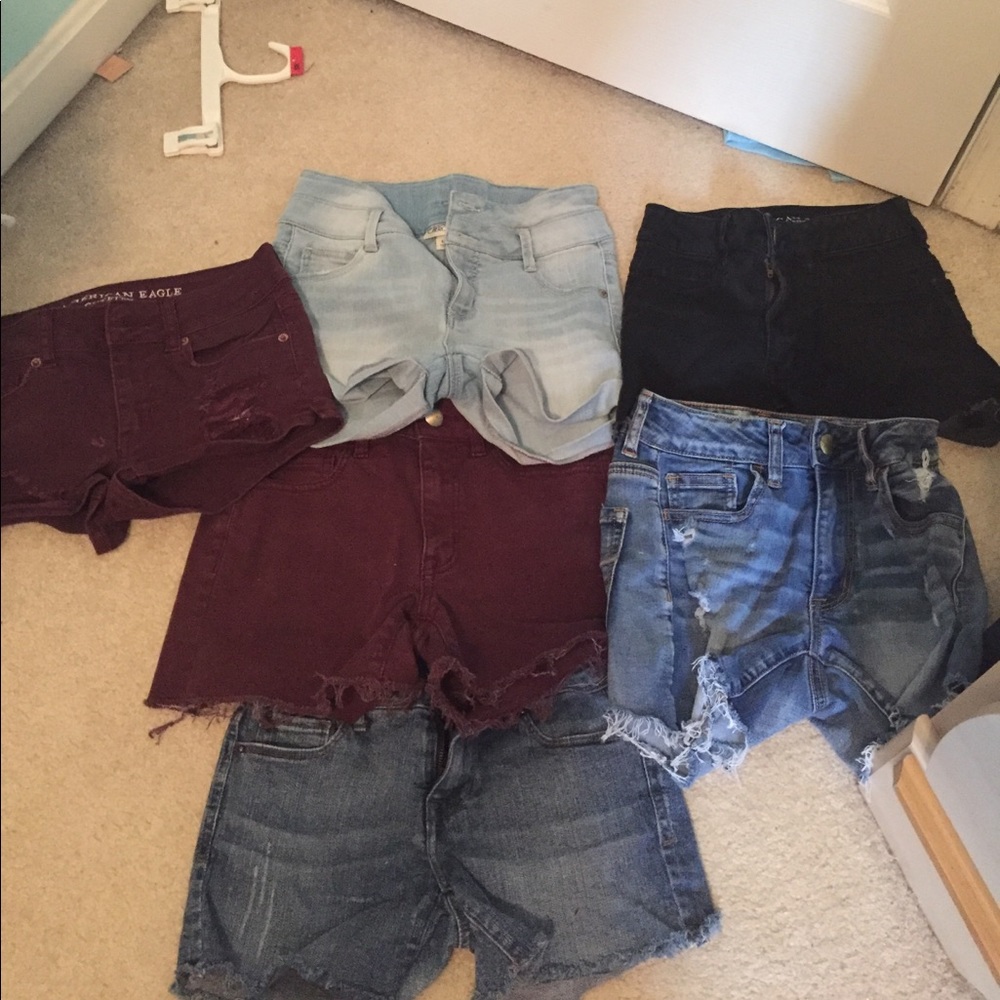 AMERICAN EAGLE JEAN SHORT BUNDLE