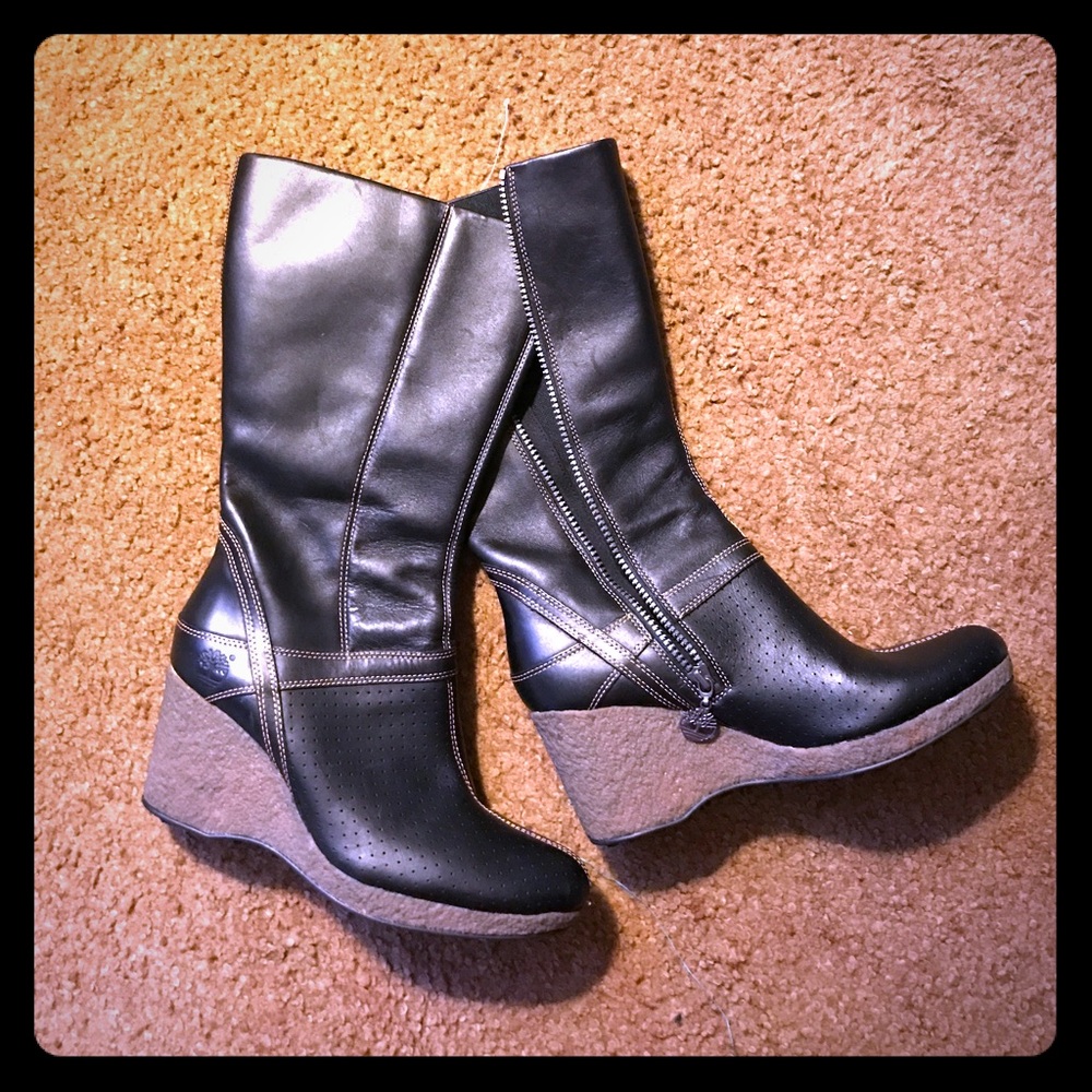 Timberland Wedge Boots- Winter is coming!