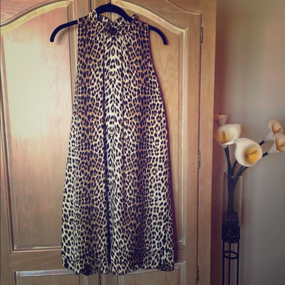Beautiful cheetah print dress