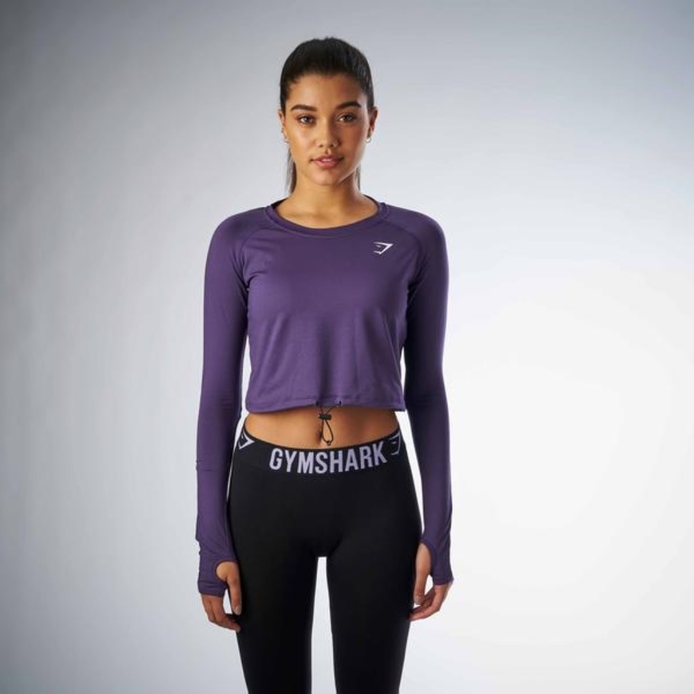 Gymshark Drawcord Crop Top NWT