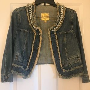 Vera Wang jean jacket