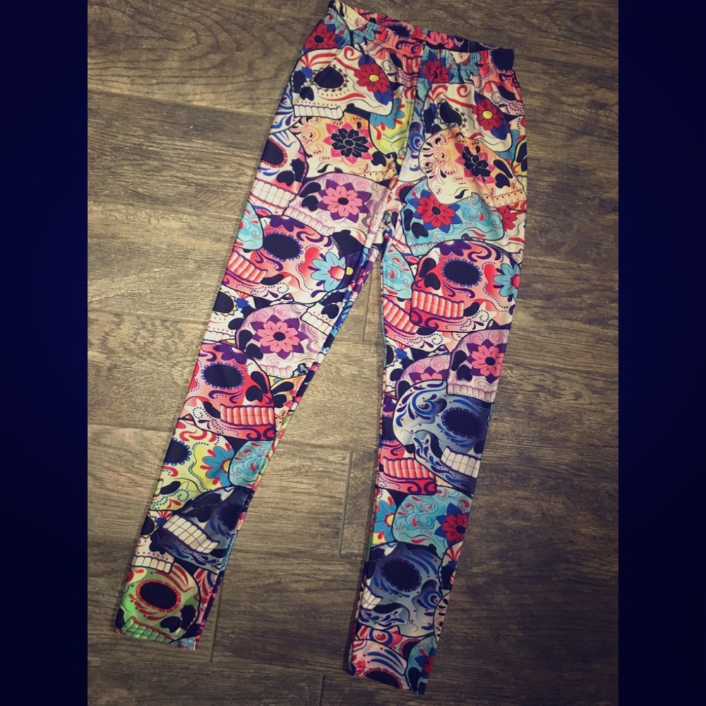 Skull leggings