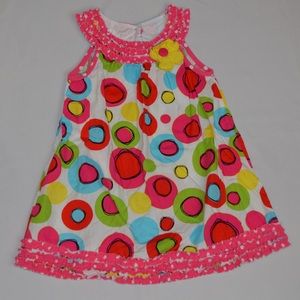 Cute Flowery Polkadot Dress