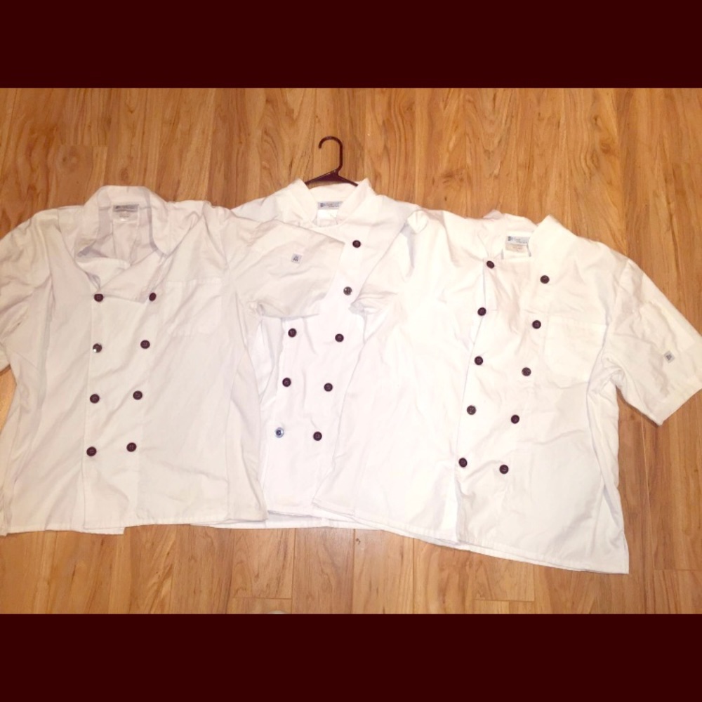 Chef Shirt Lot | size Large | breathable material
