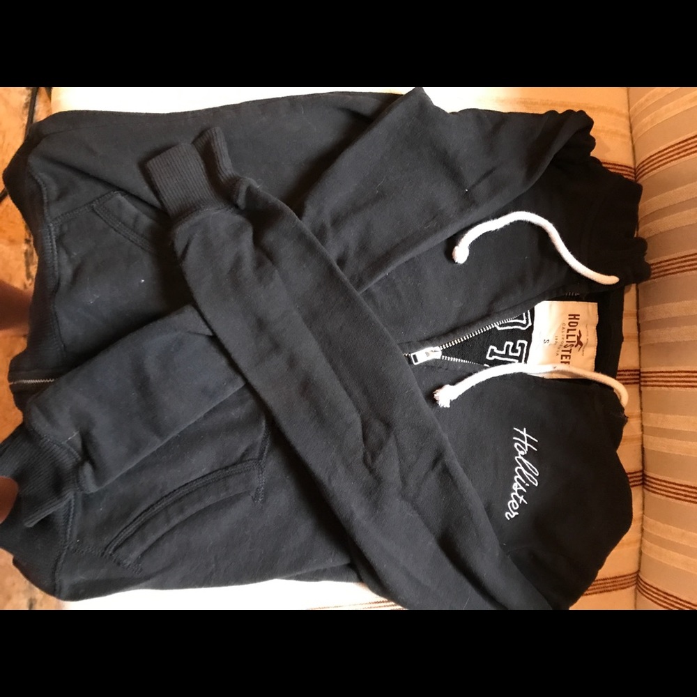 Basically new Hollister full zip hoodie