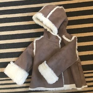Baby GAP Sherling Coat:6-9M