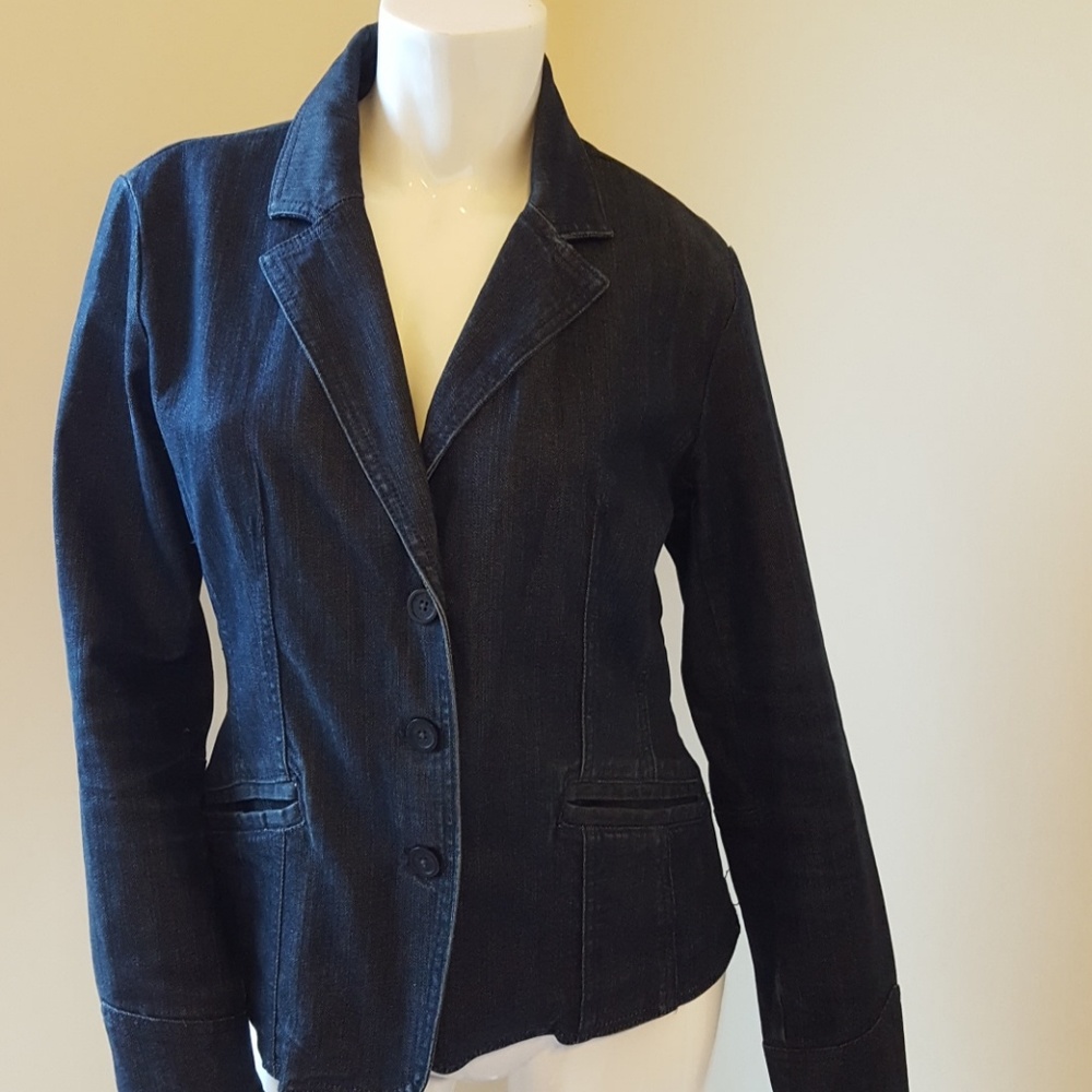 Denim blazer