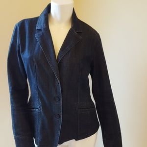 Denim blazer