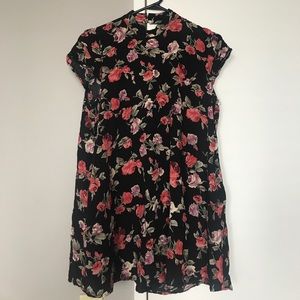 Floral babydoll dress