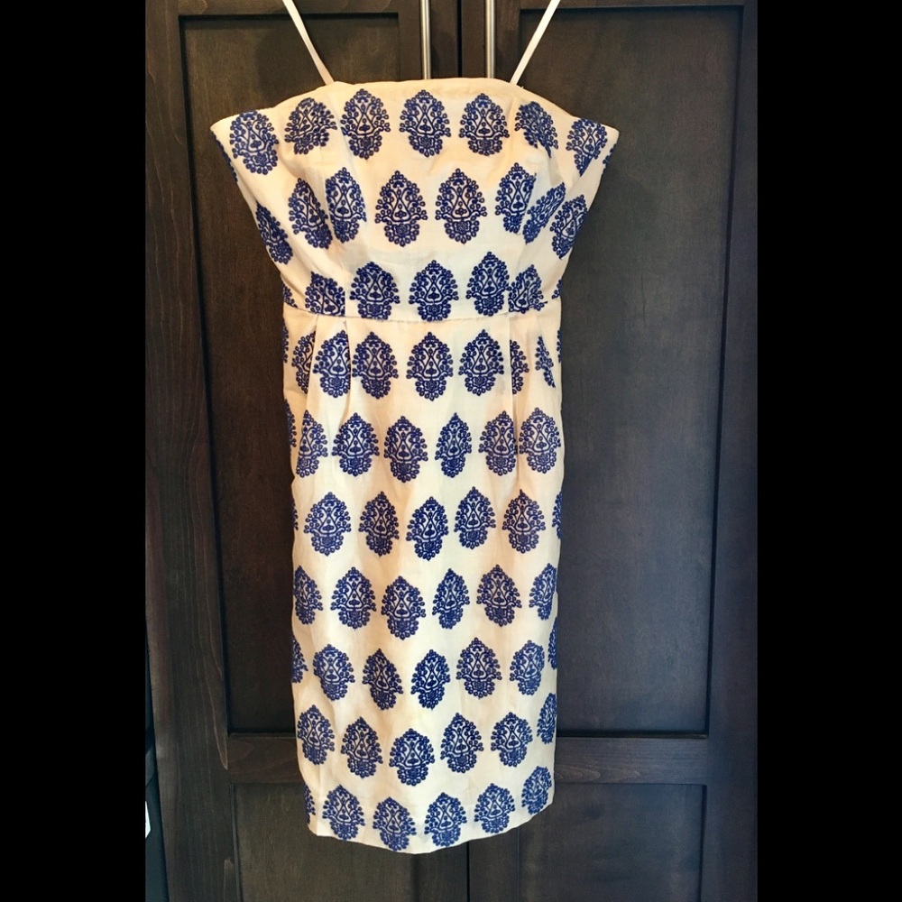 J. Crew strapless dress