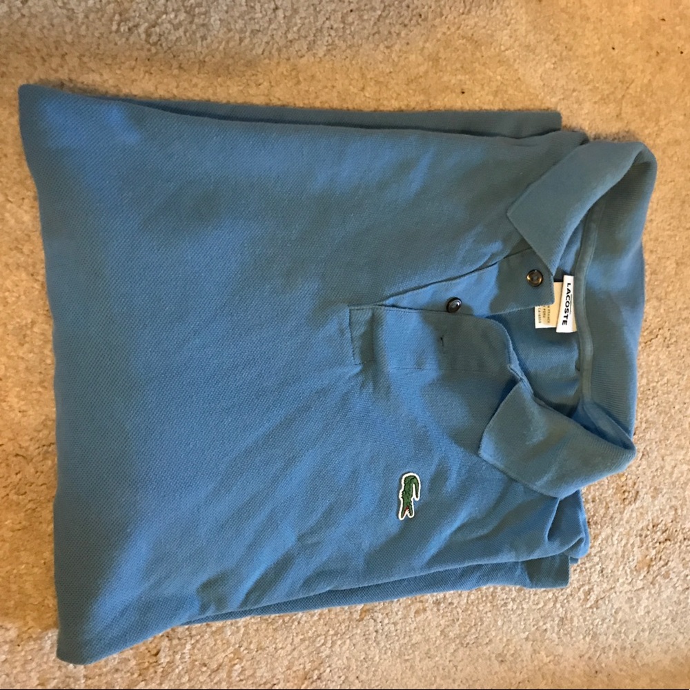 Mens size 8 (XL) Lacoste polo. Vguc