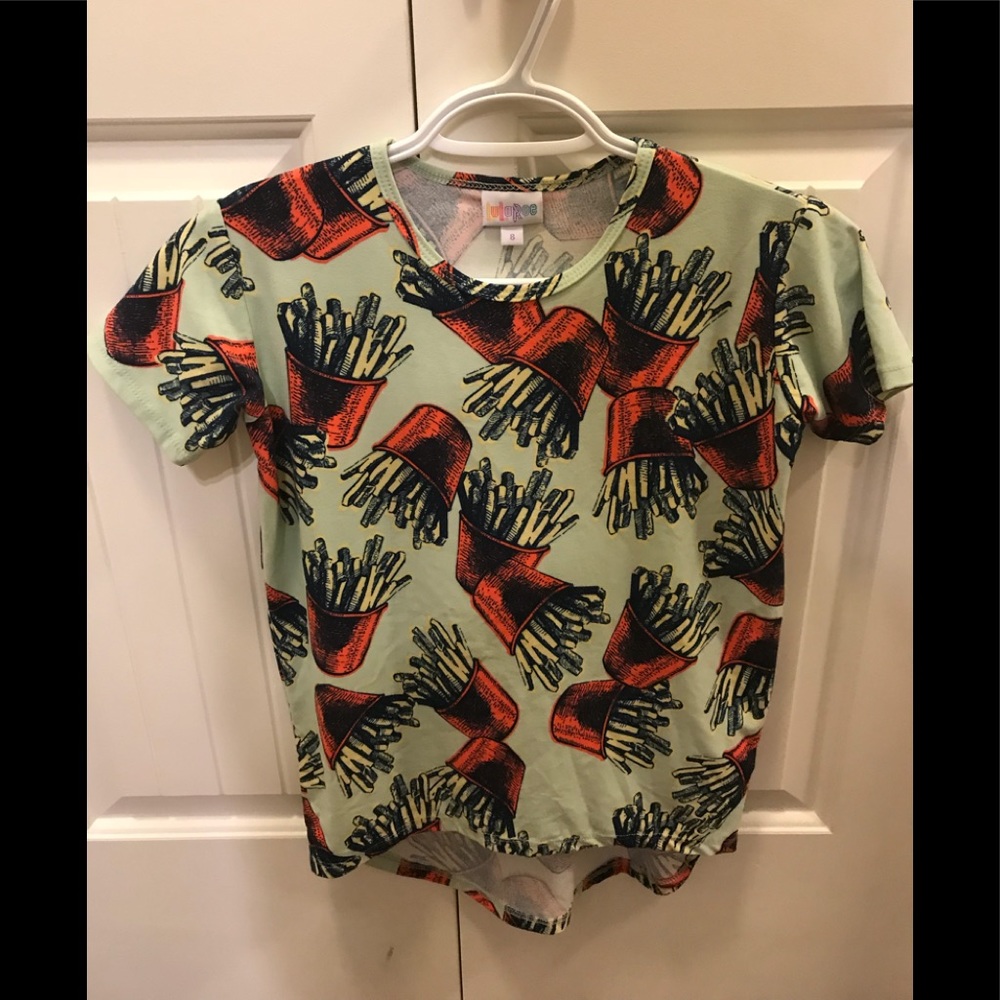 Lularoe Size 8 Girl’s French Fry Gracie