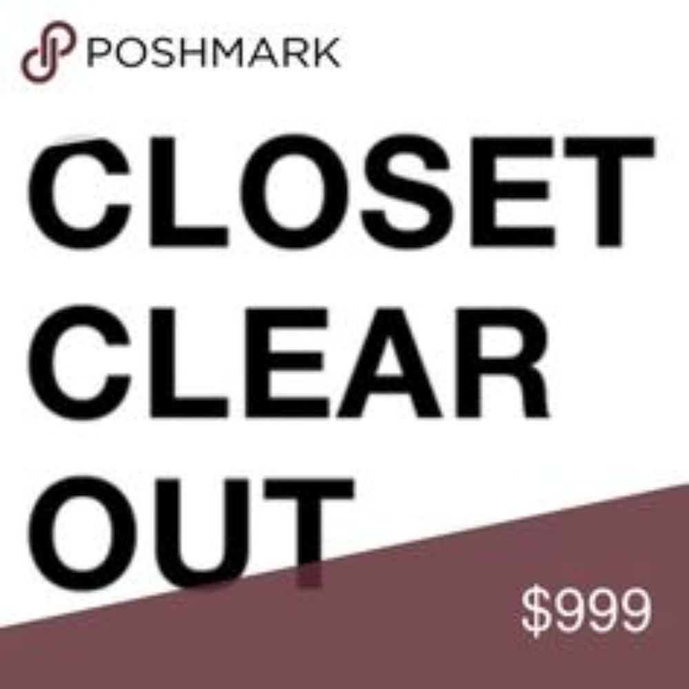 Closet clear out!!!! Everything must go!
