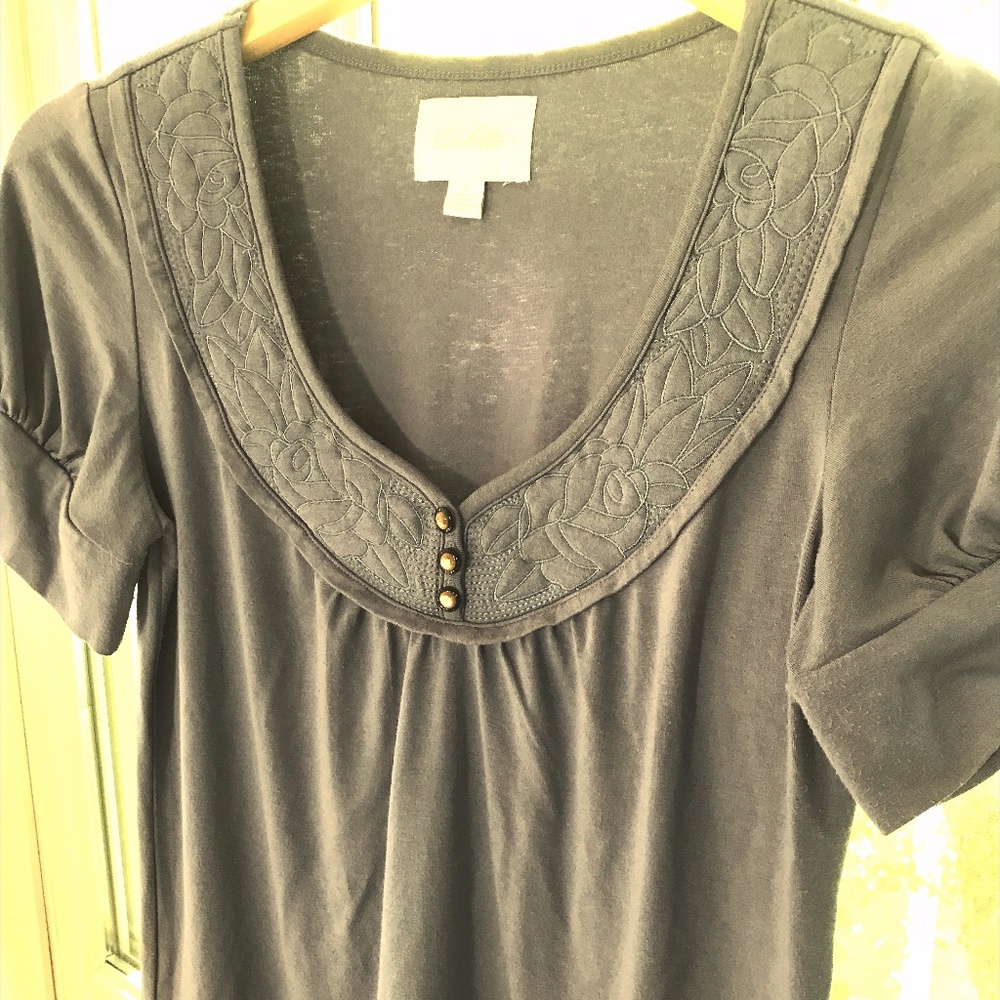 Deletta for Anthropologie top