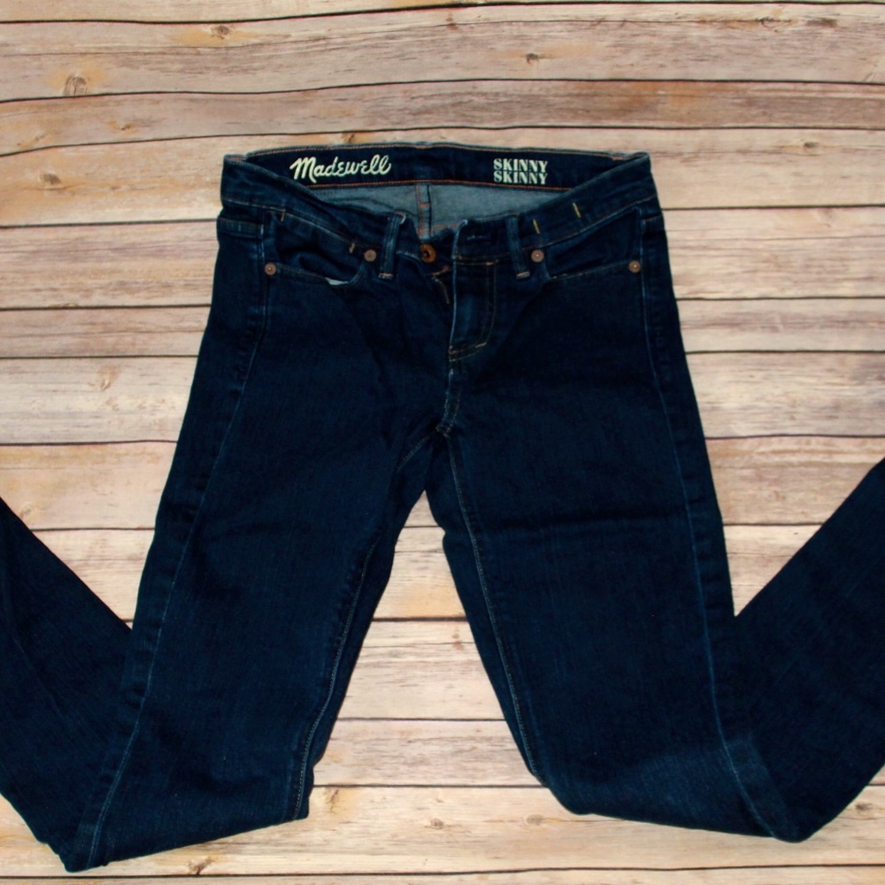 NWOT Madewell Dark Wash Skinny Jeans
