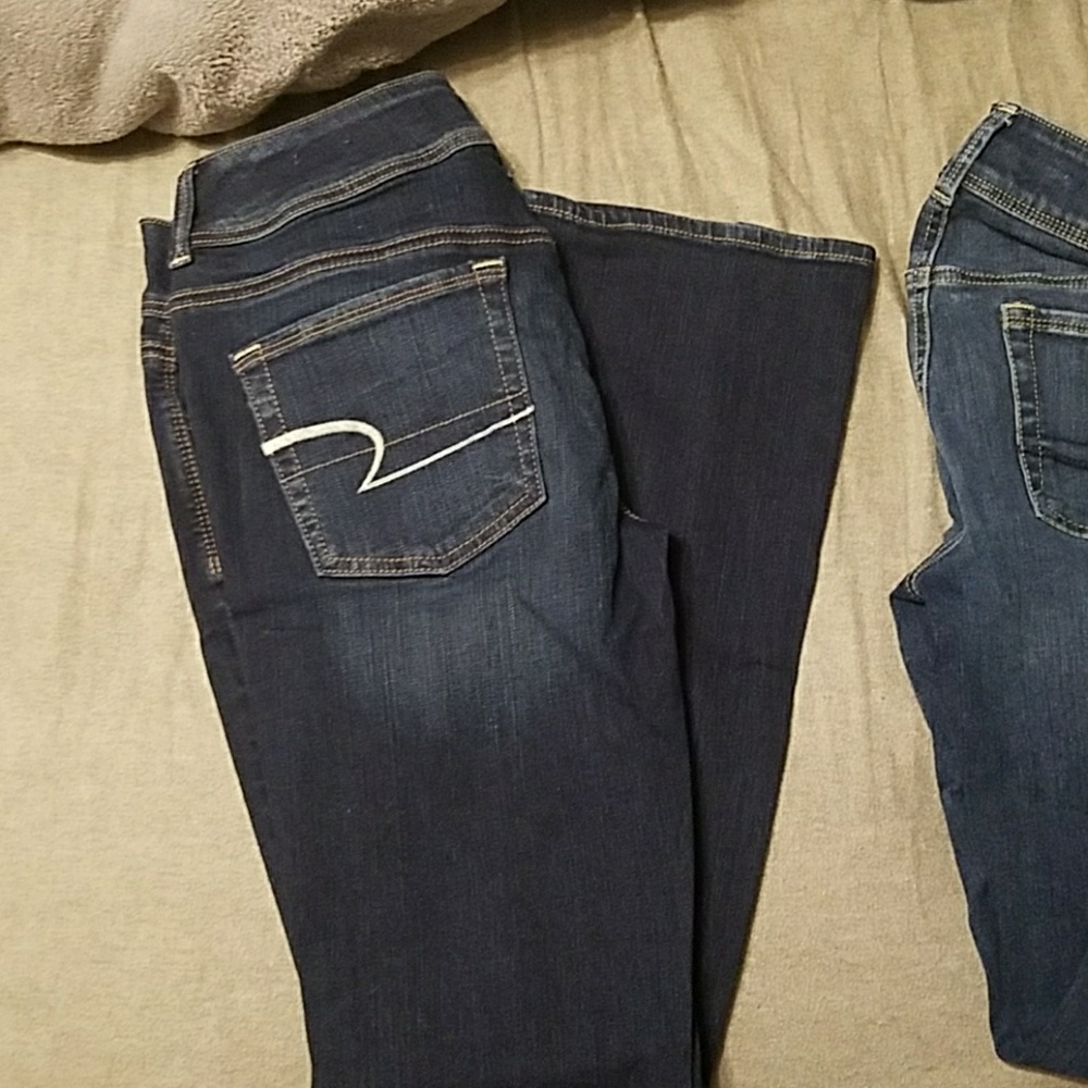 NWOT AE kick boot size 4 short jeans