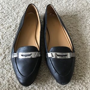 Comfortable Coach ‘Ruthie’ Leather Loafers Size 7