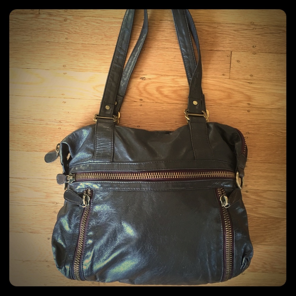 Latico brown leather handbag