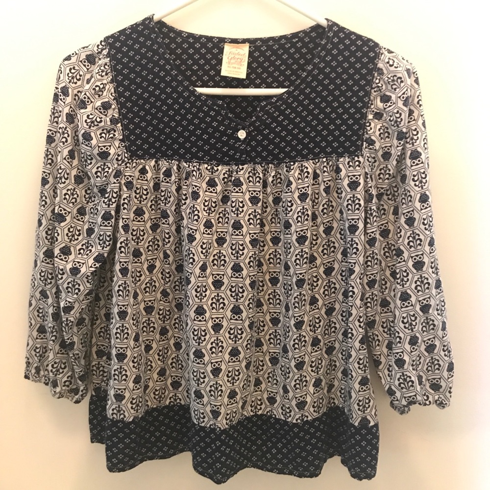 Girls Boho Top