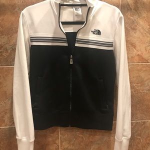 Black and White North Face