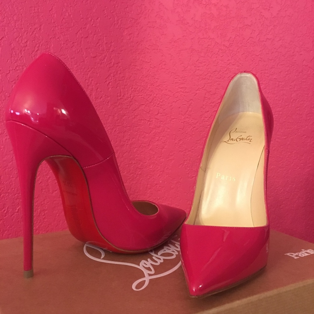 Christian Louboutin So Kate 120mm Rosa 37.5