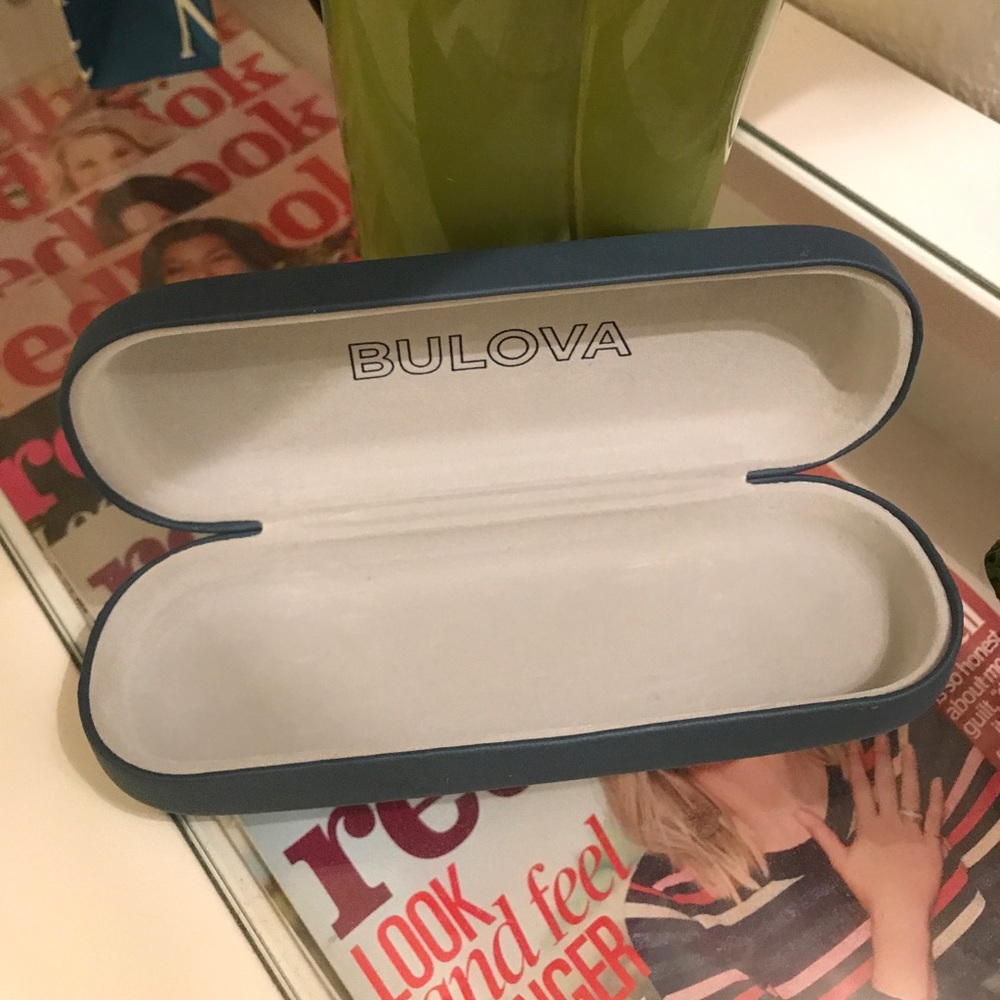 📍EUC Bulova Eyeglasses Case