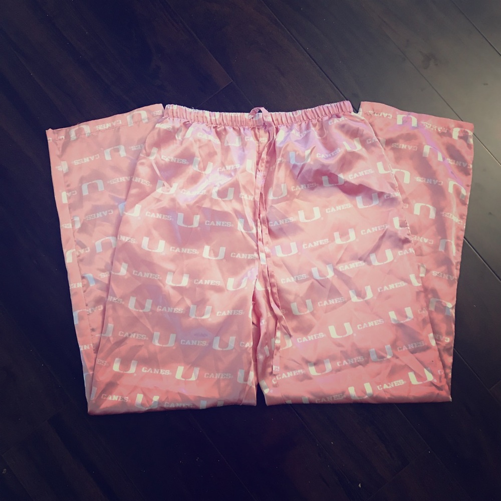 University of Miami pajama pants