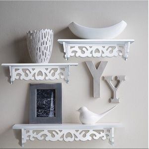 Wall shelves