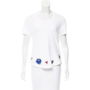 MIRA MIKATI T-shirt with cartoon patches