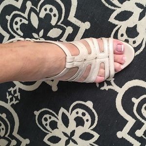 Naturalizer patent leather sandal dress shoes