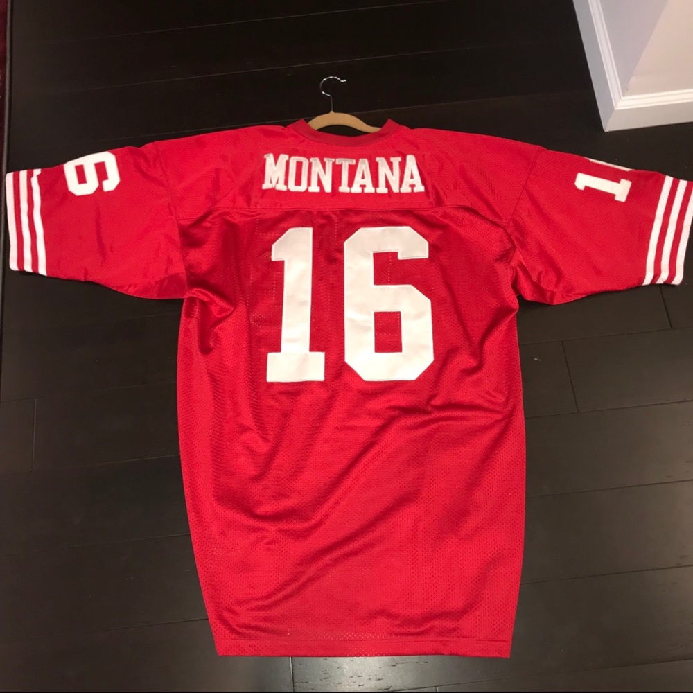 San Francisco 49ers Joe Montana Throwback Jersey