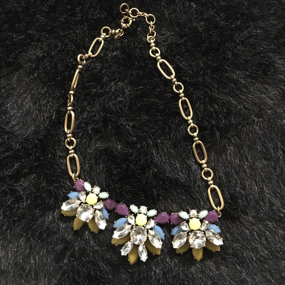 J. Crew Jeweled Collar Necklace