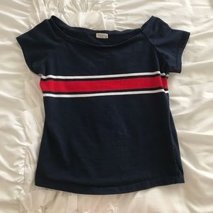 Off the shoulder top