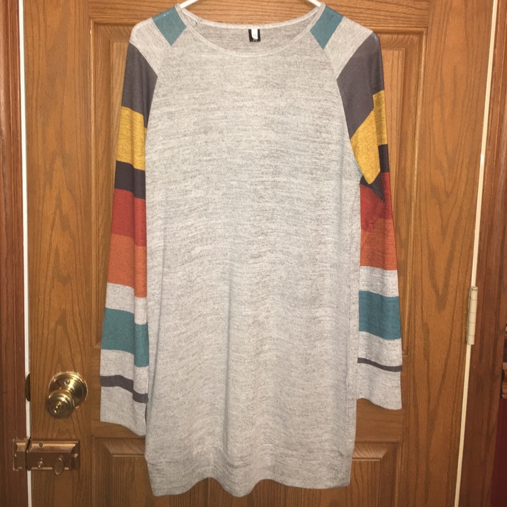 Striped Pullover Sweater