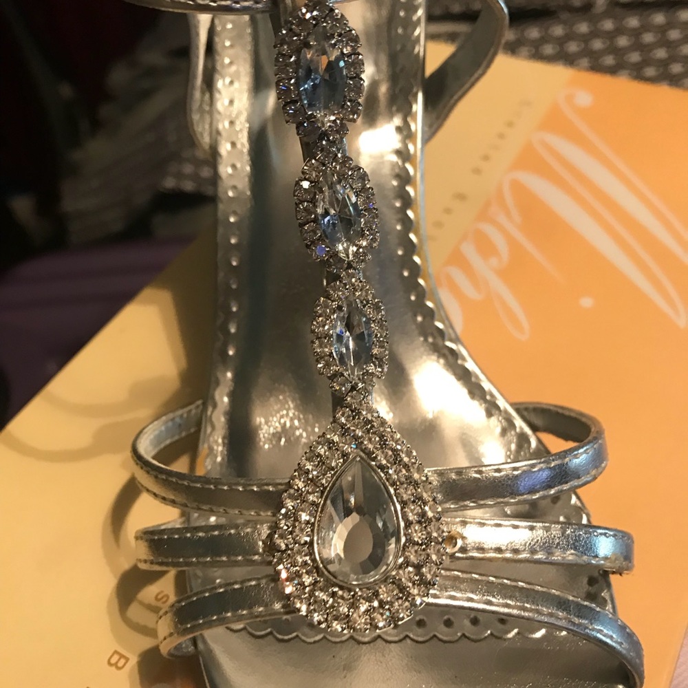 Formal Silver Shoes